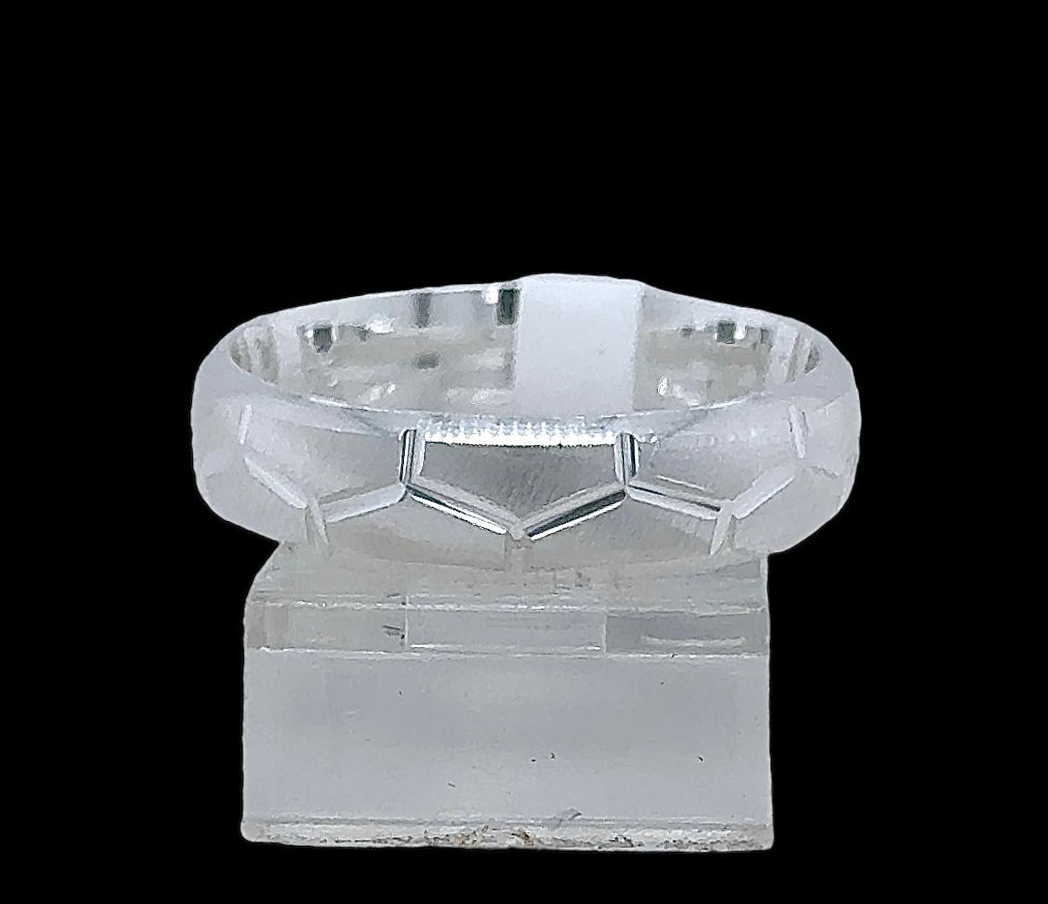 Silver Gent Wedding Ring