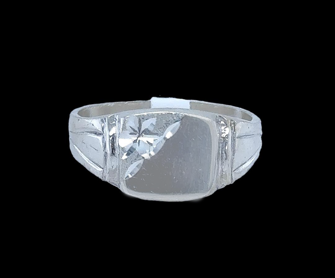 Silver Gent Ring
