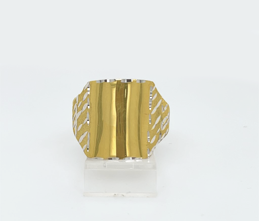 Gold Gent Ring