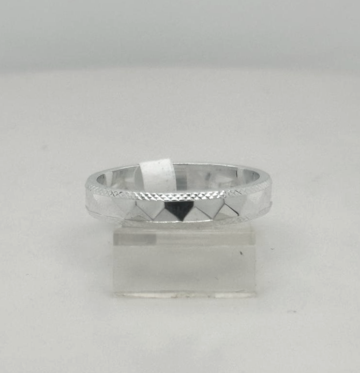 Silver Gent Wedding Ring