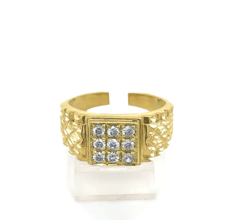 Gold Gent Ring