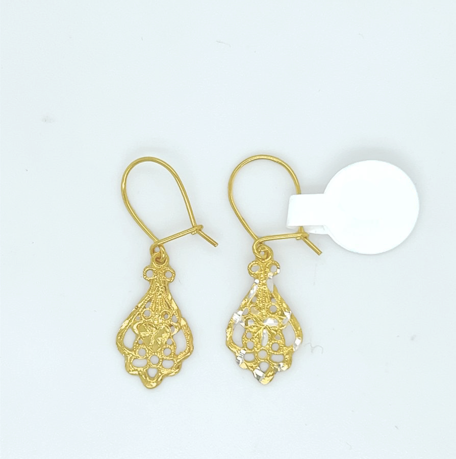 Gold Hanging Earring