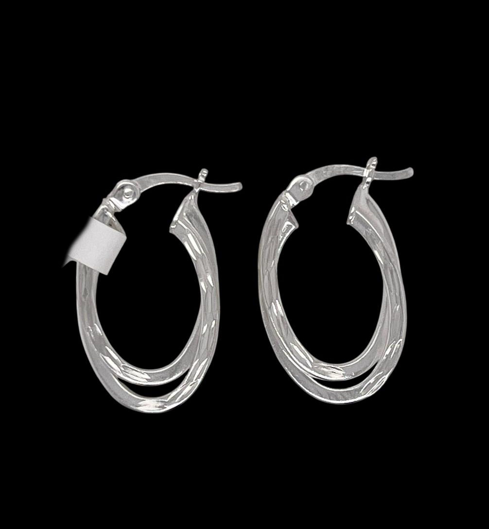 Silver Hoop