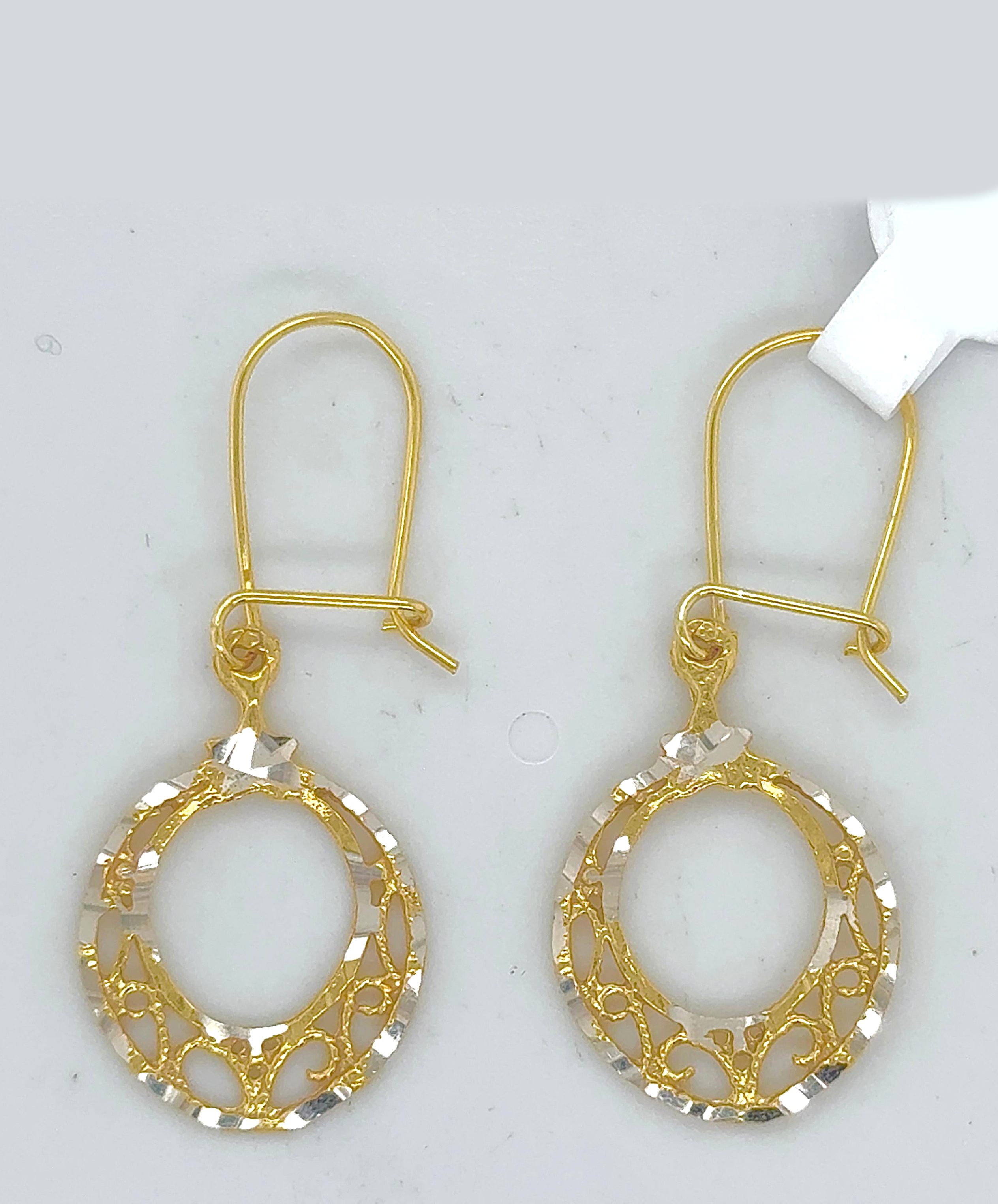 Gold Hanging Earring