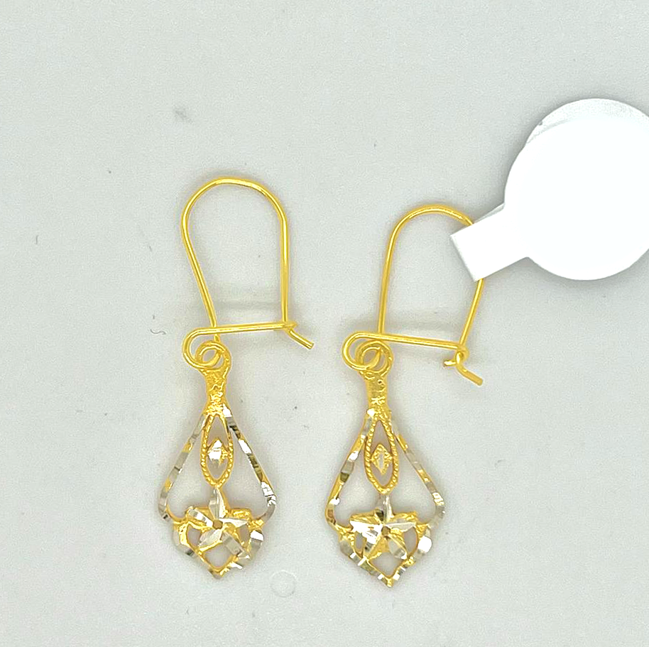 Gold Hanging Earring