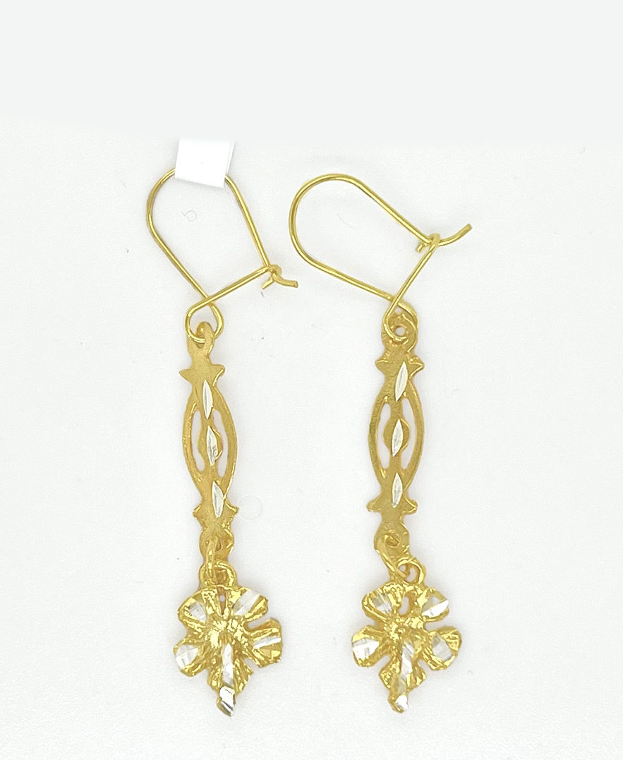 Gold Hanging Earring