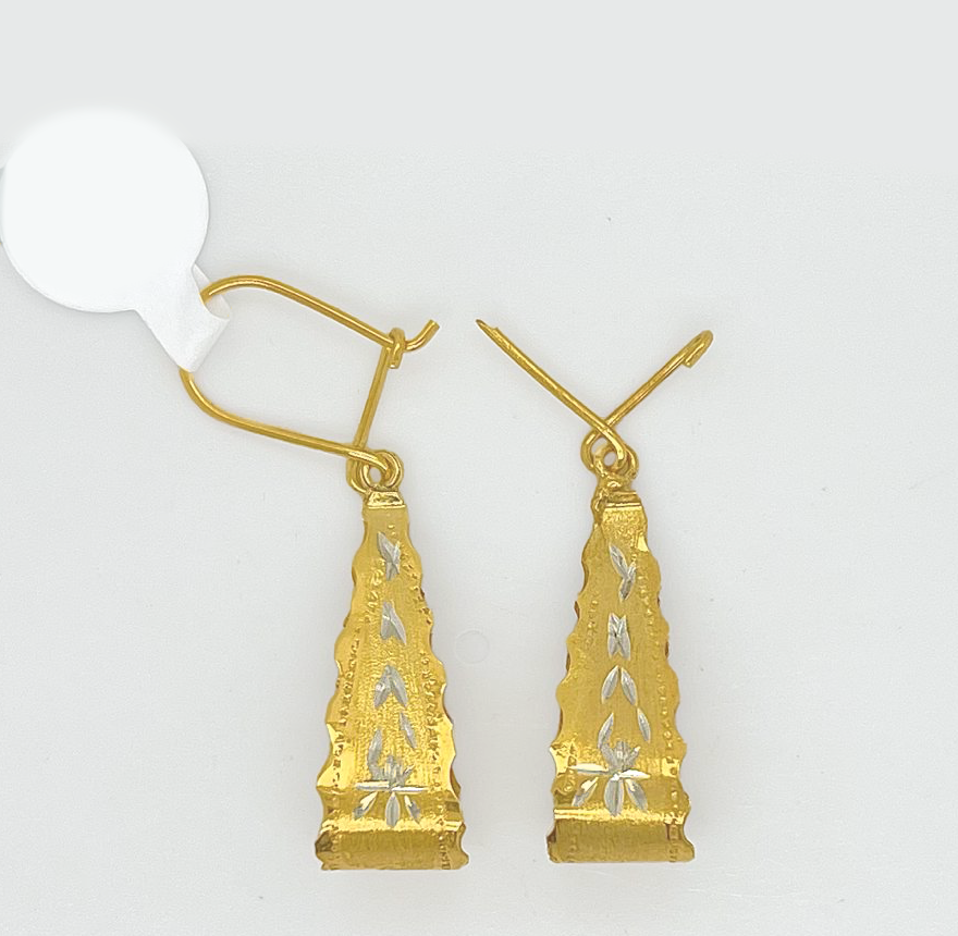Gold Hanging Earring