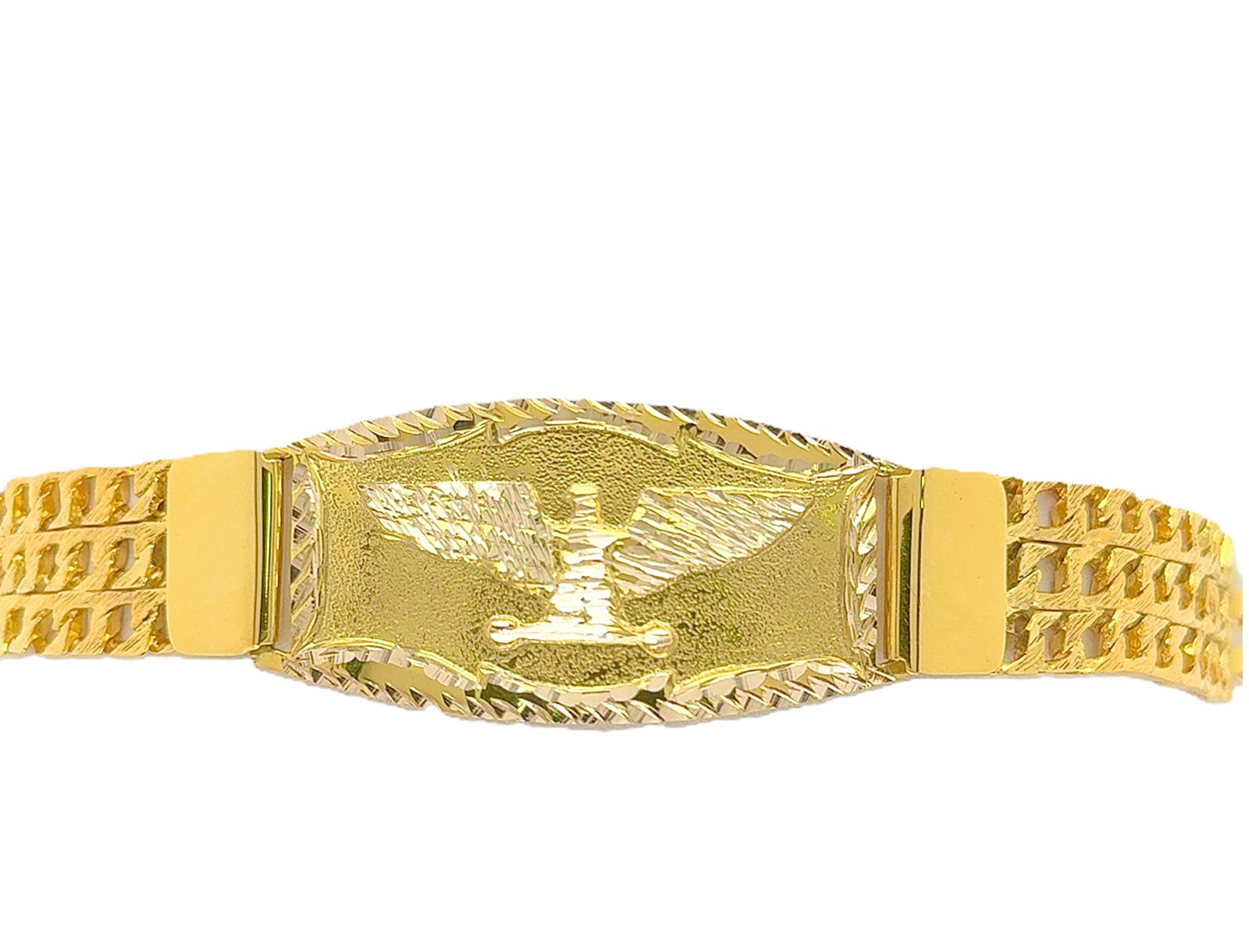 Gold Gent ID Band