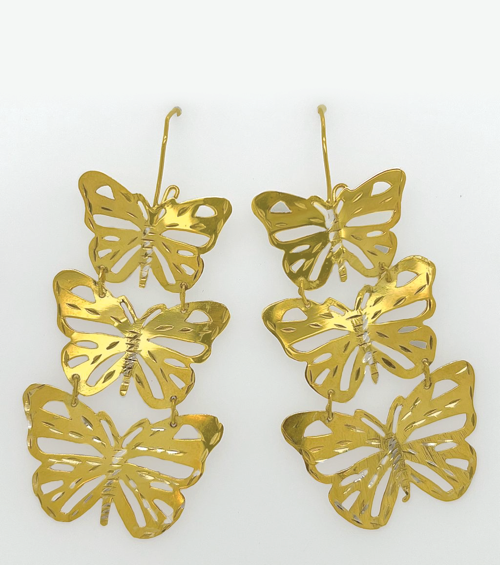 Gold Hanging Earring