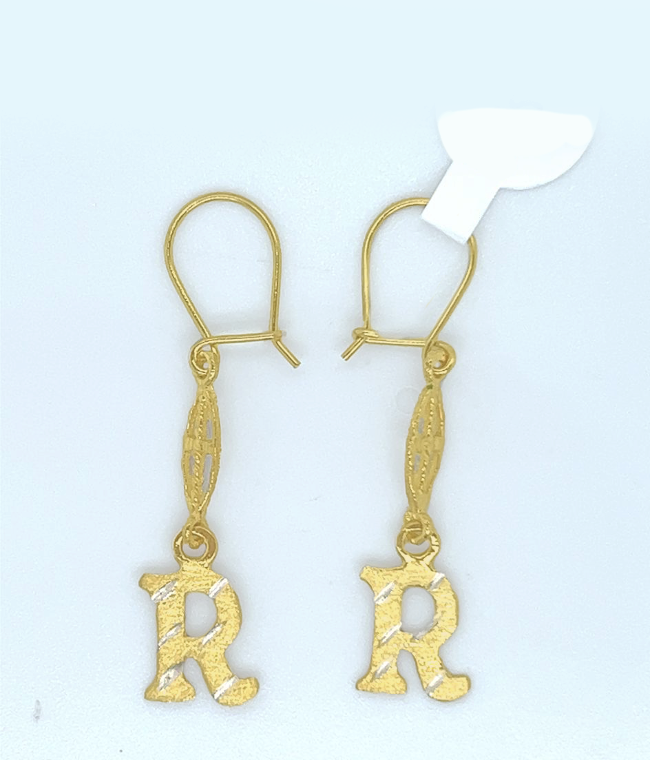 Gold Hanging Earrings