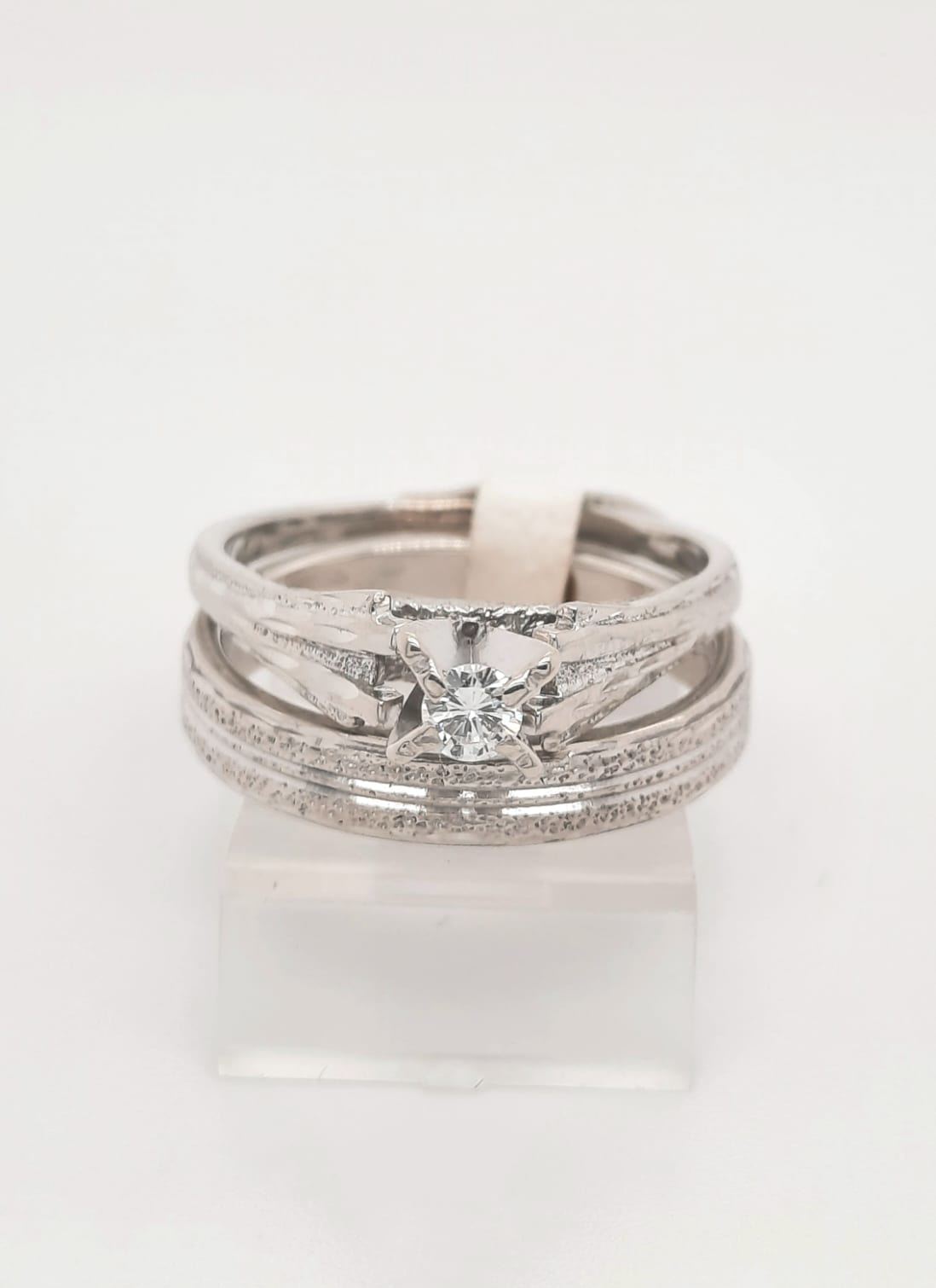 2PC Gold Wedding Ring