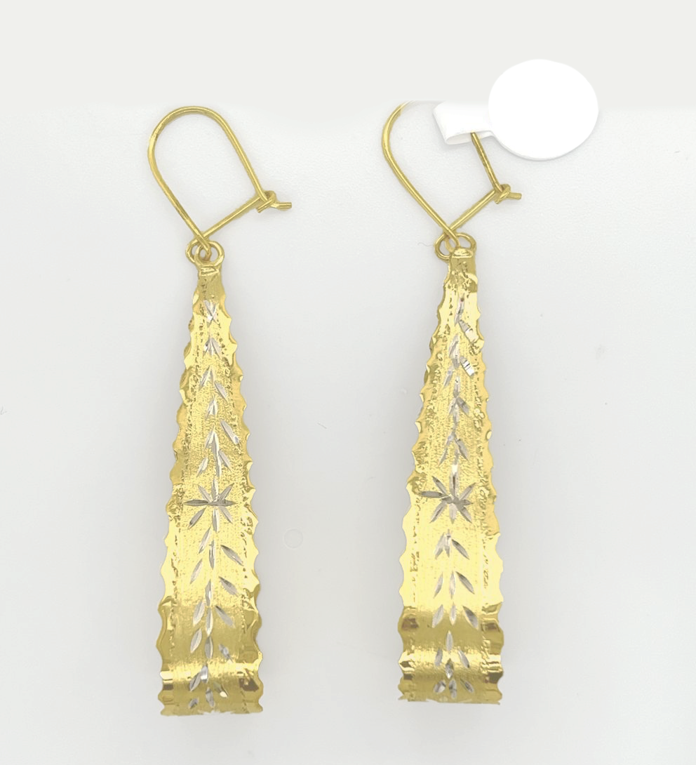 Gold Hanging Earring