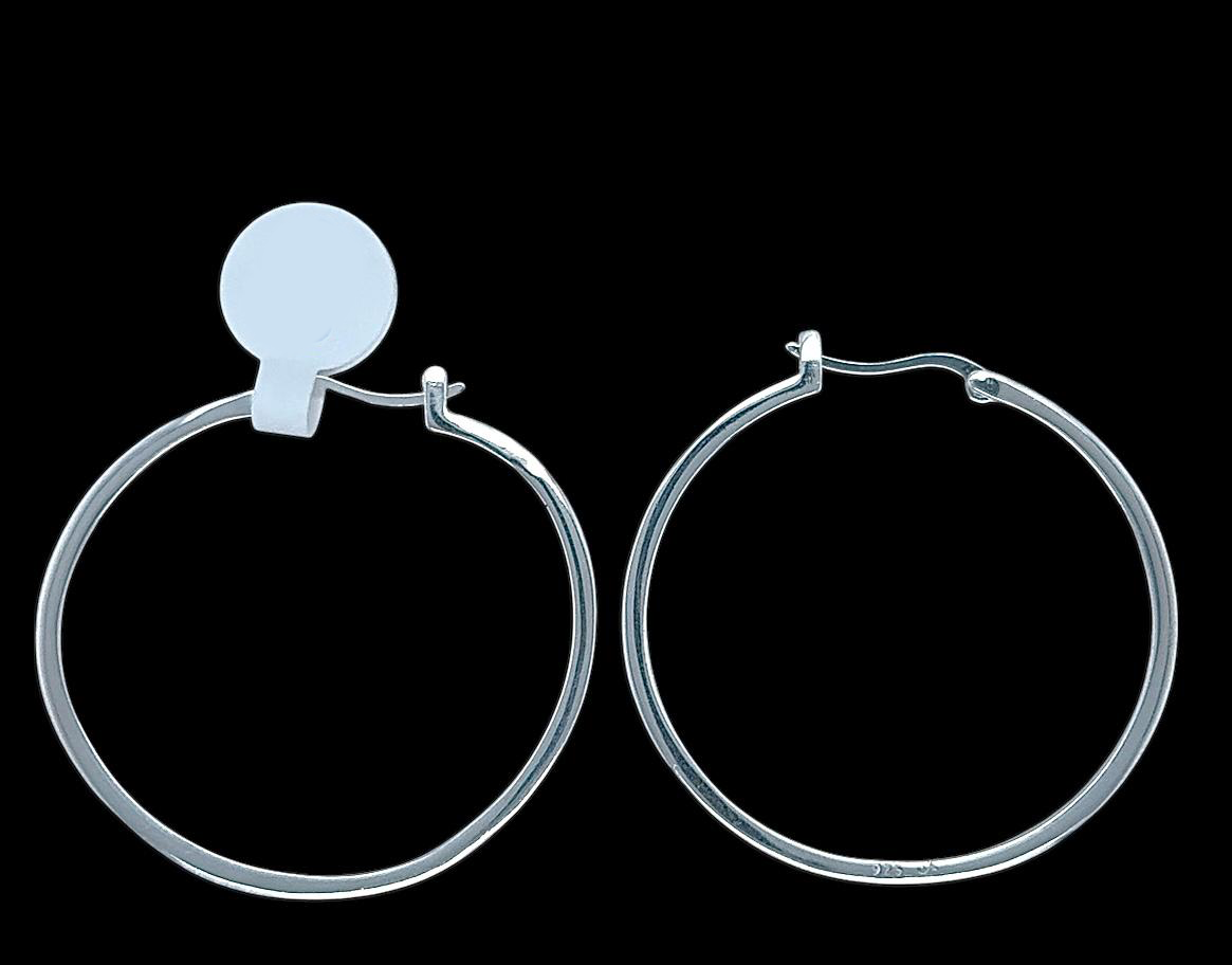 Silver Hoop