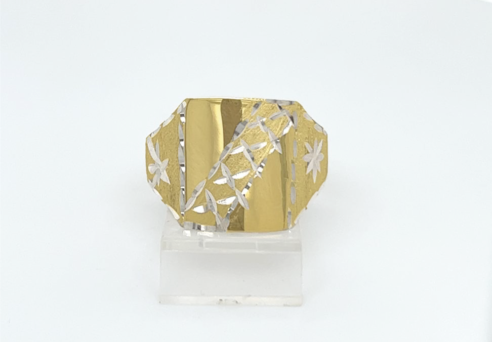 Gold Gent Ring