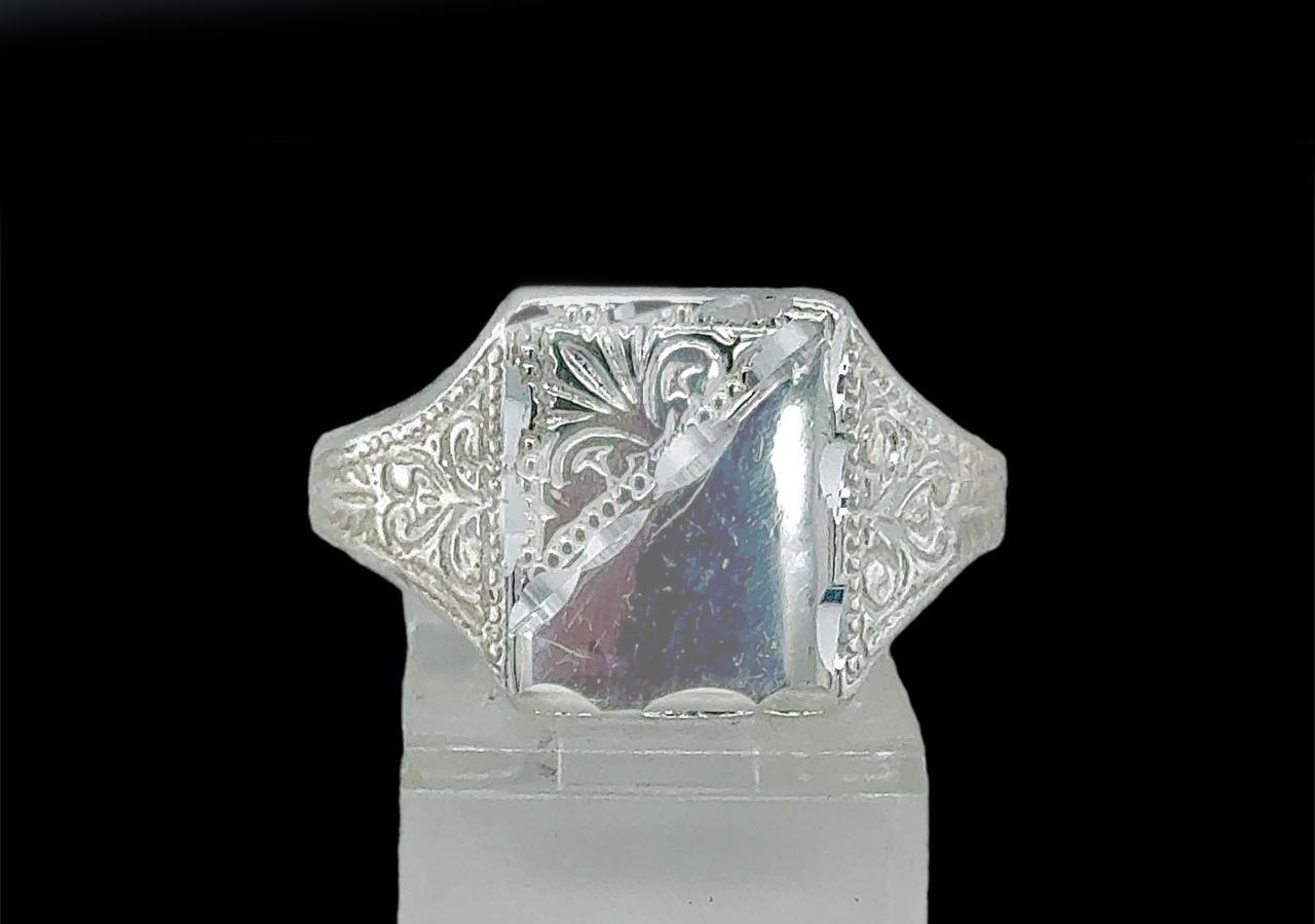 Silver Gent Ring