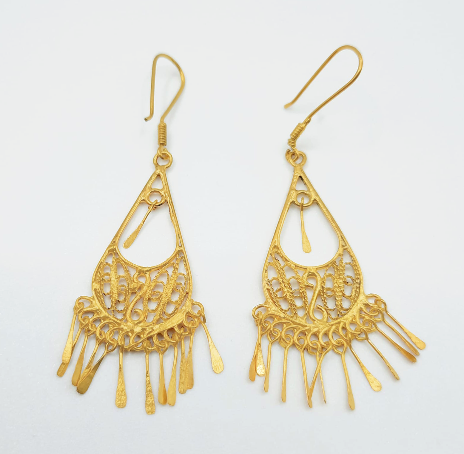 Gold Hanging Earring
