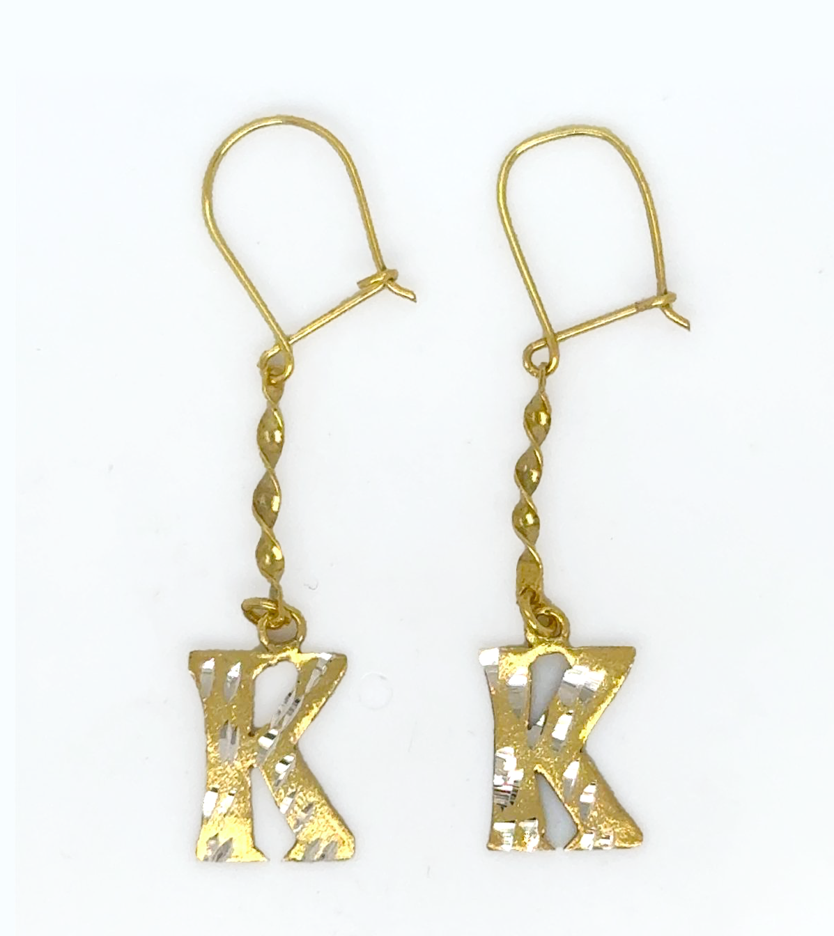 Gold Hanging Earring