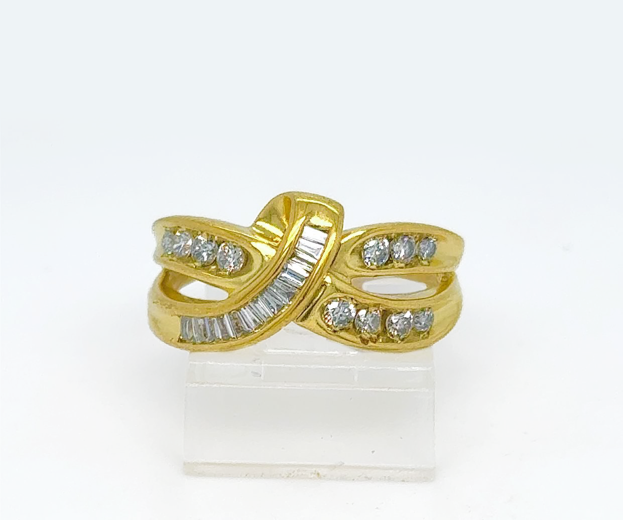 Gold Diamond Engagement Ring