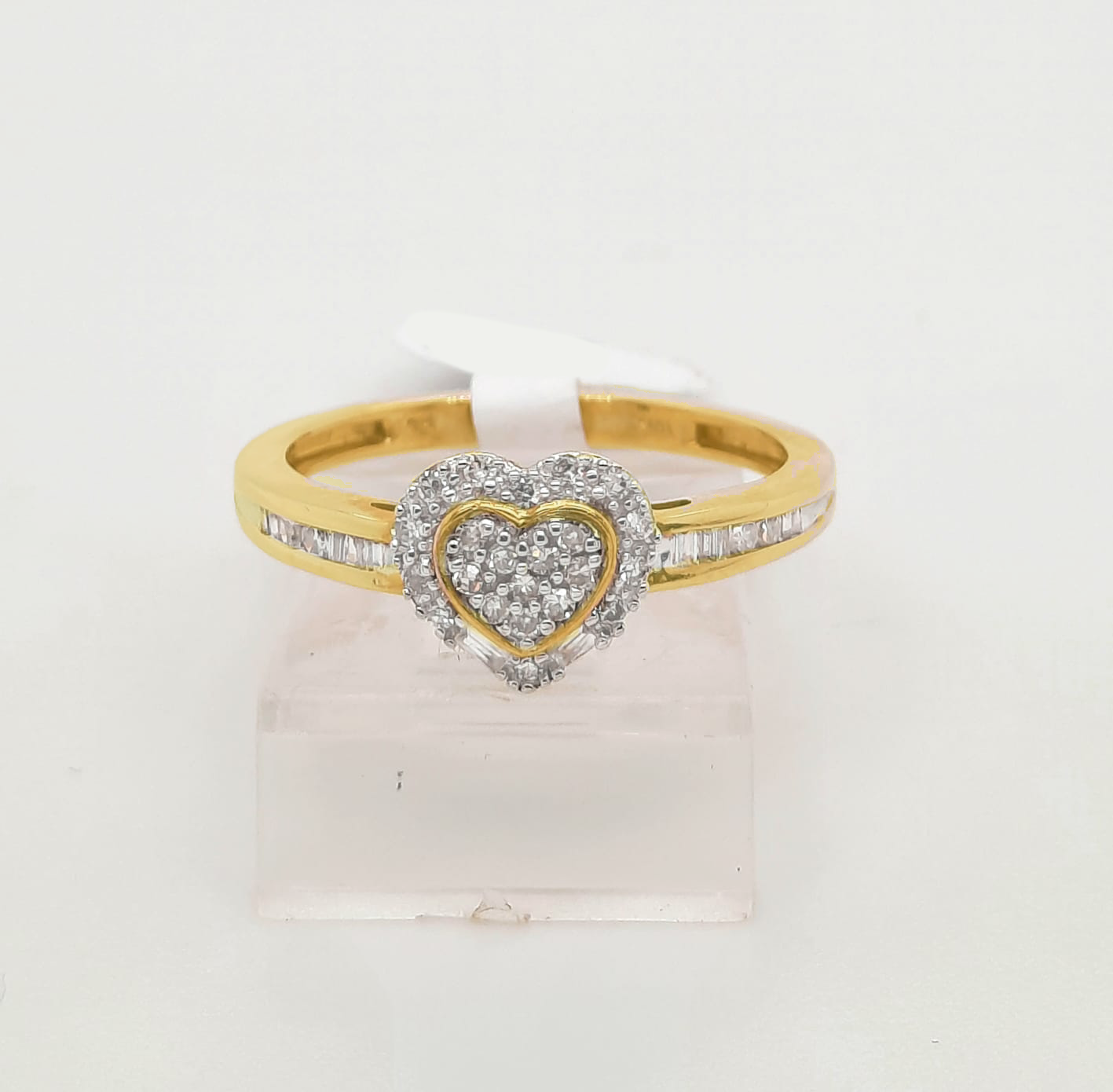 Gold Diamond Engagement Ring