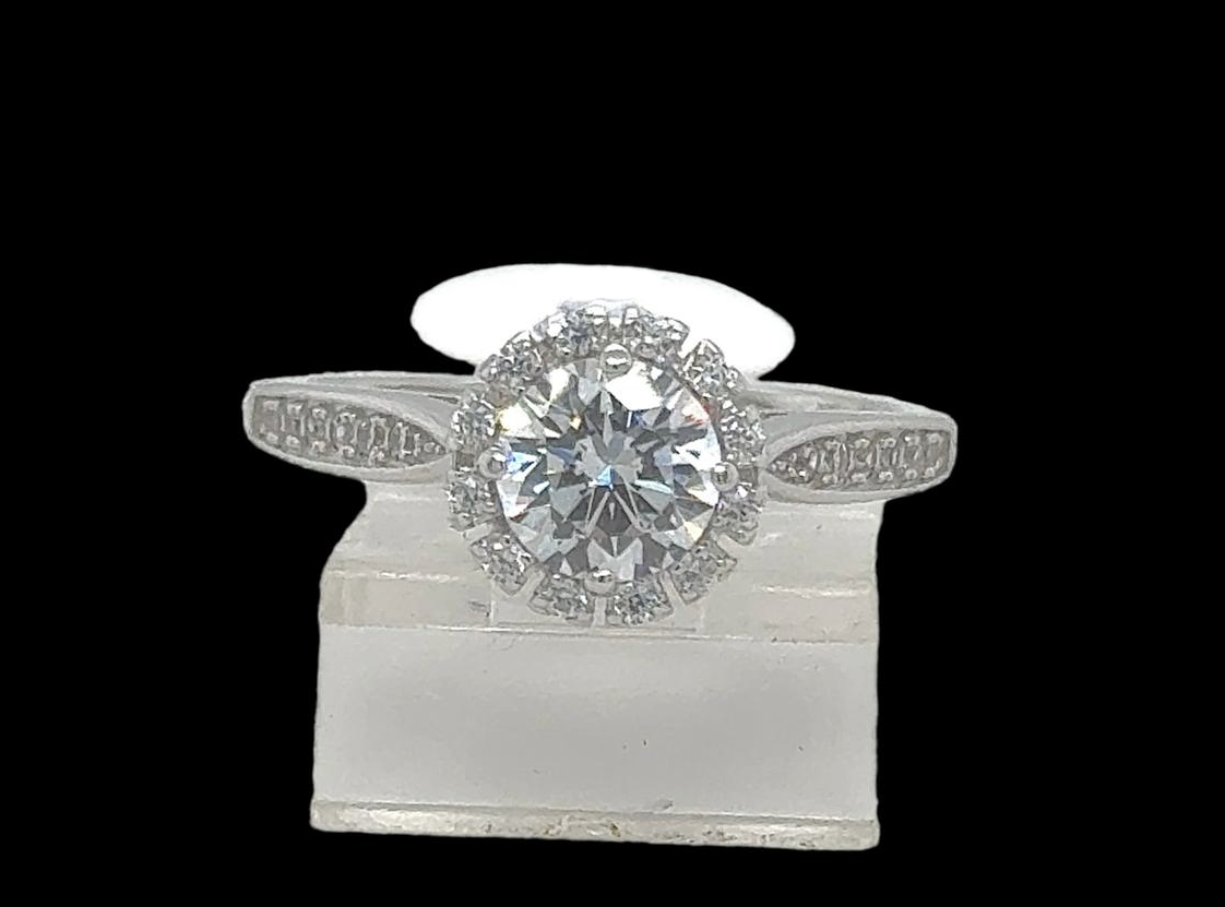 Silver Female Wedding Ring