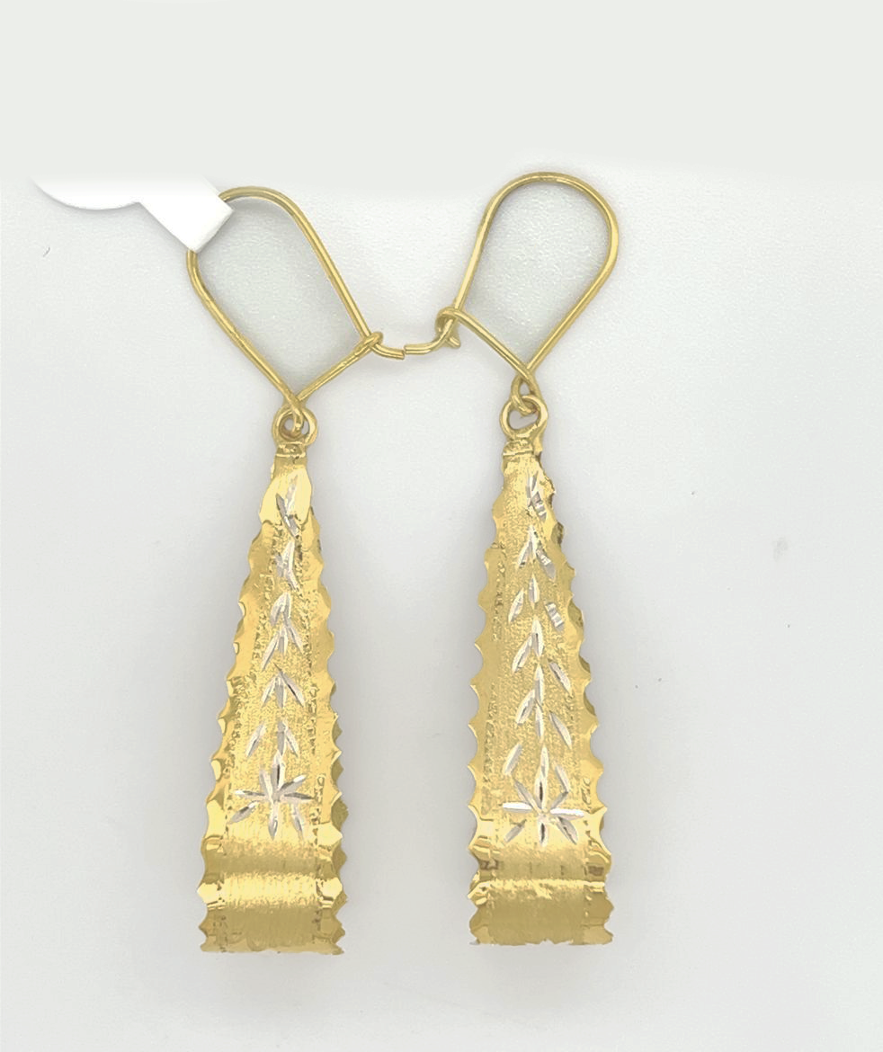 Gold Hanging Earring