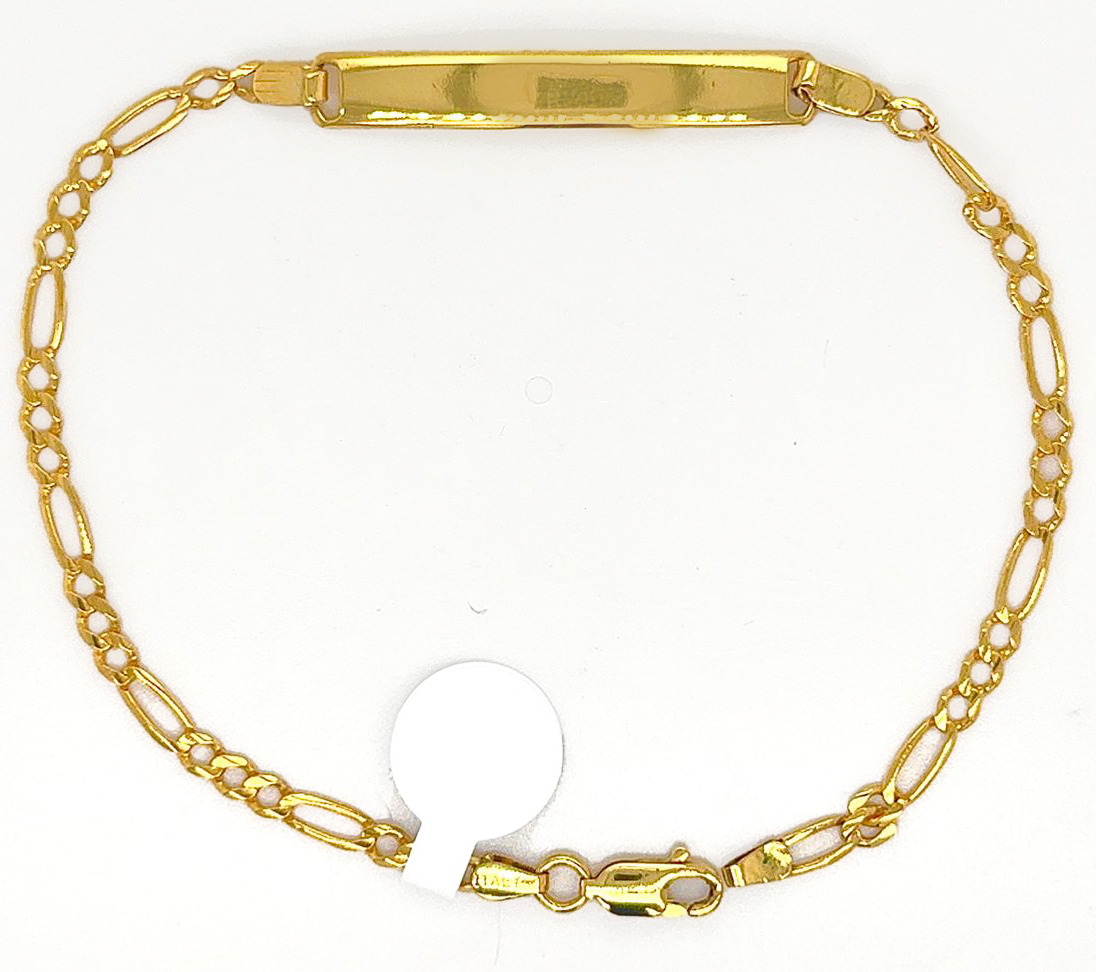 Gold Gent ID Band
