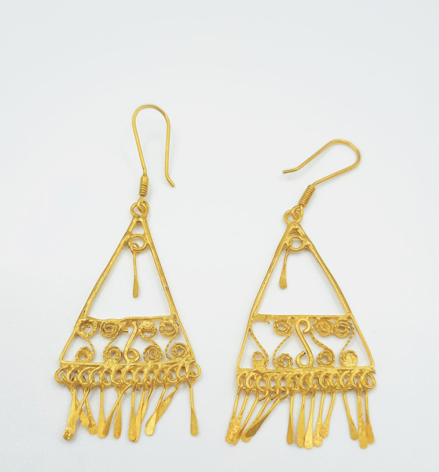 Gold Hanging Earring