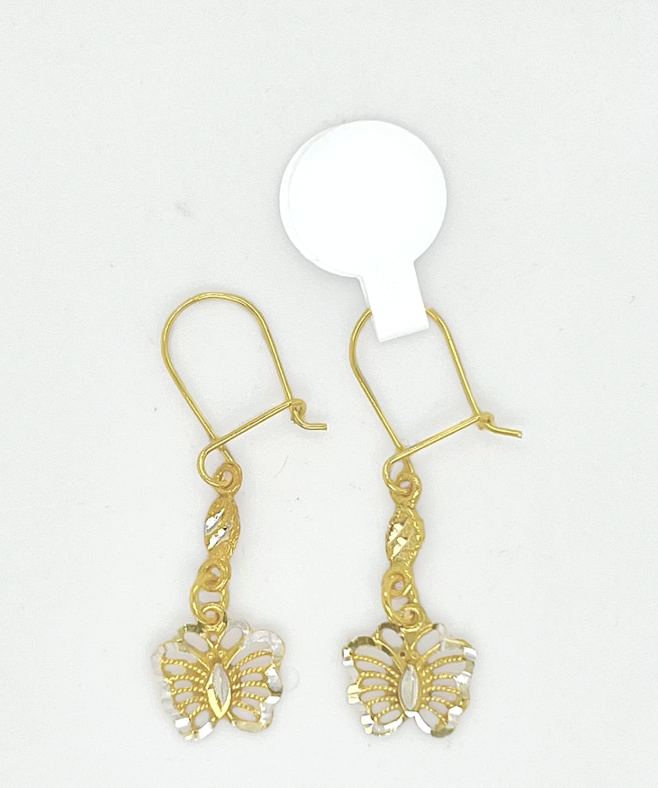 Gold Hanging Earring