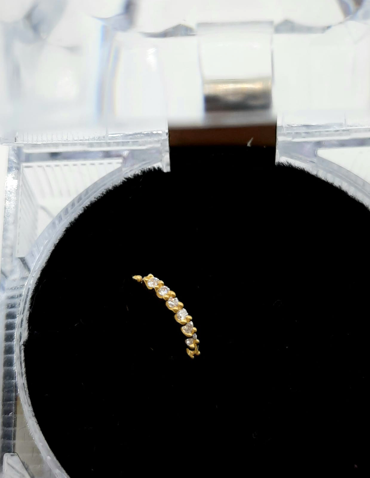 Gold Nose Hoop