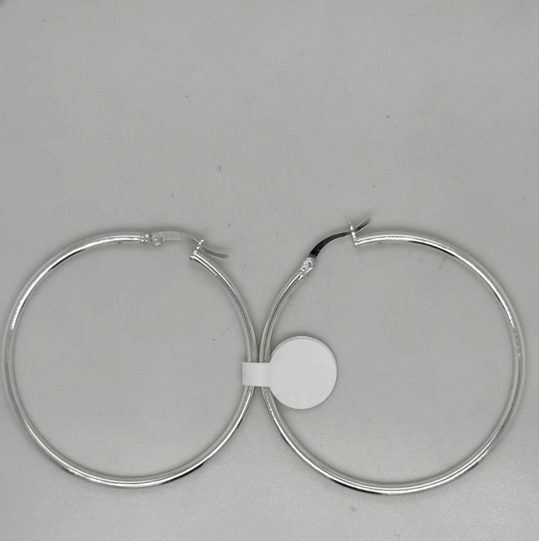 Silver Hoop