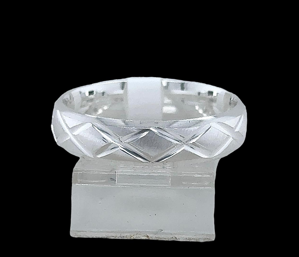 Silver Gent Wedding Ring