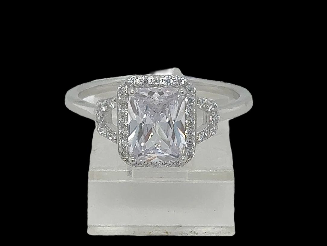 Silver Female Wedding Ring