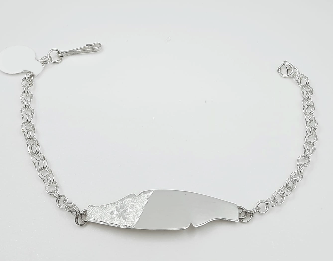 Silver Ladie ID Band