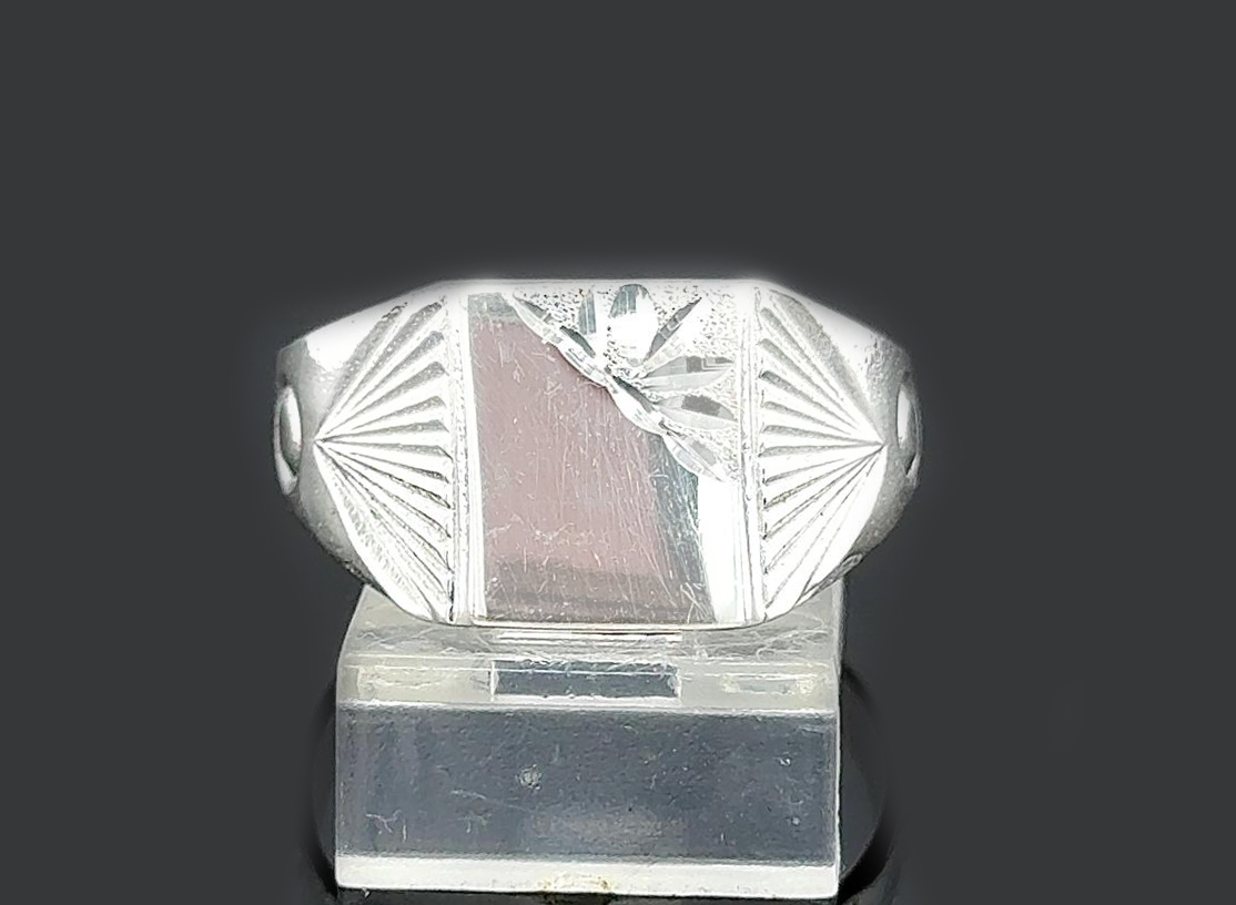 Silver Gent Ring