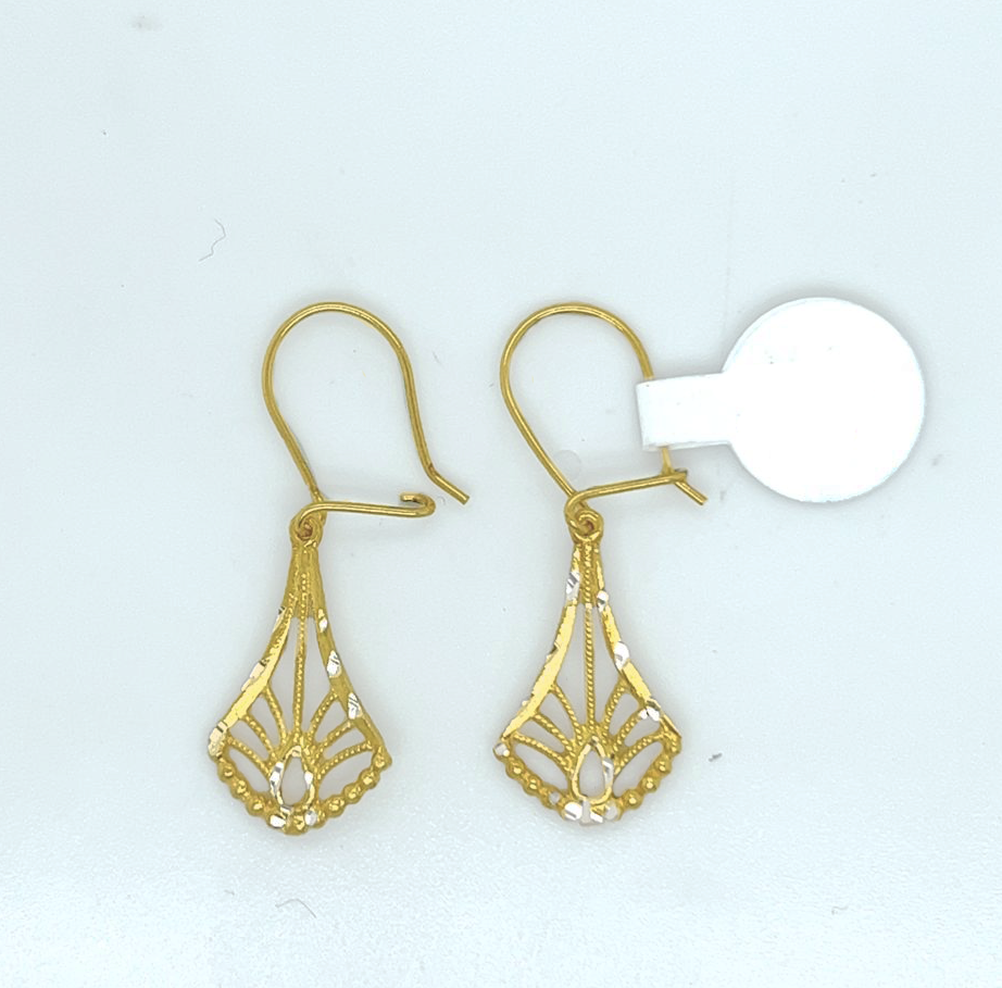 Gold Hanging Earring