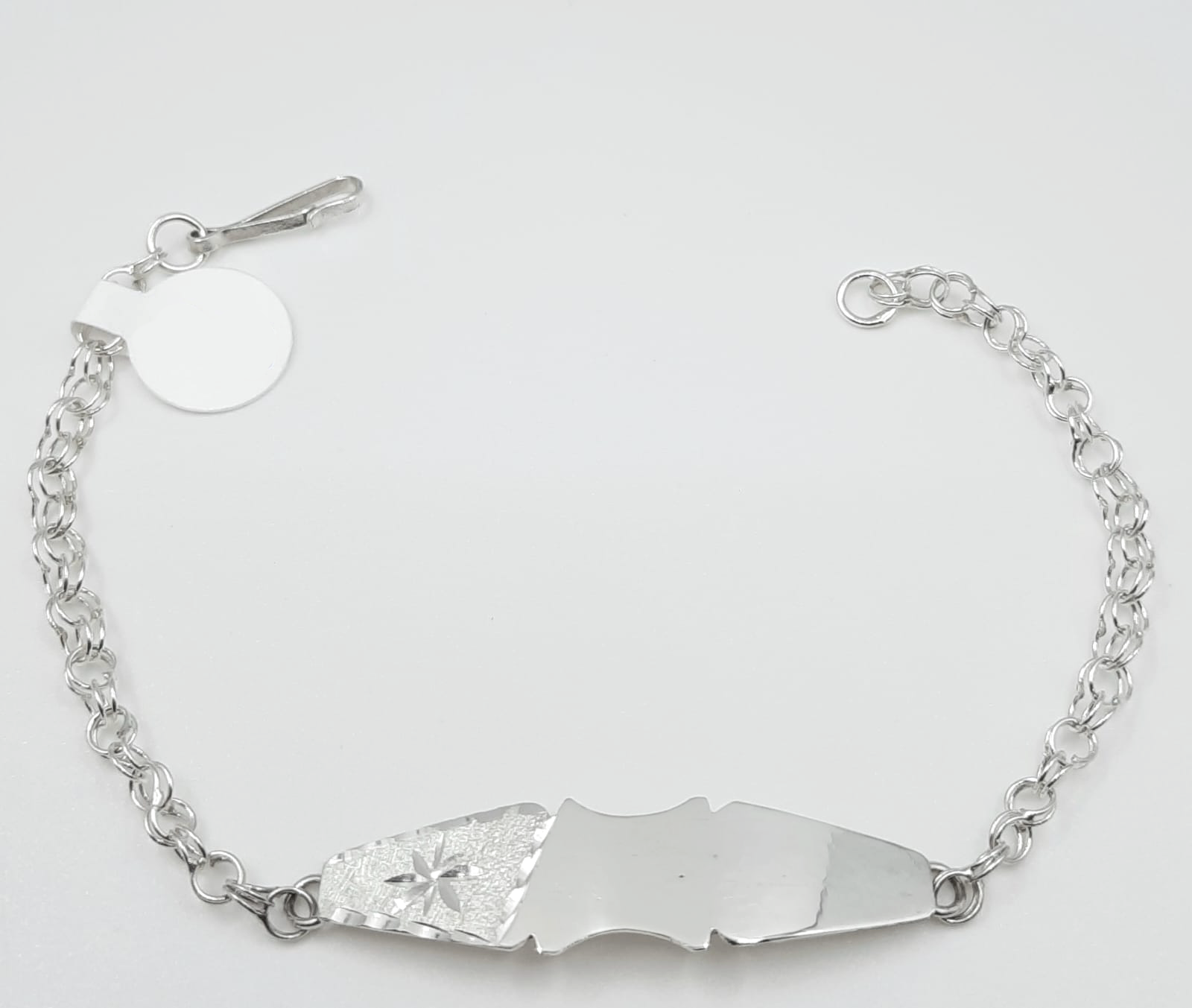 Silver Ladie ID Band