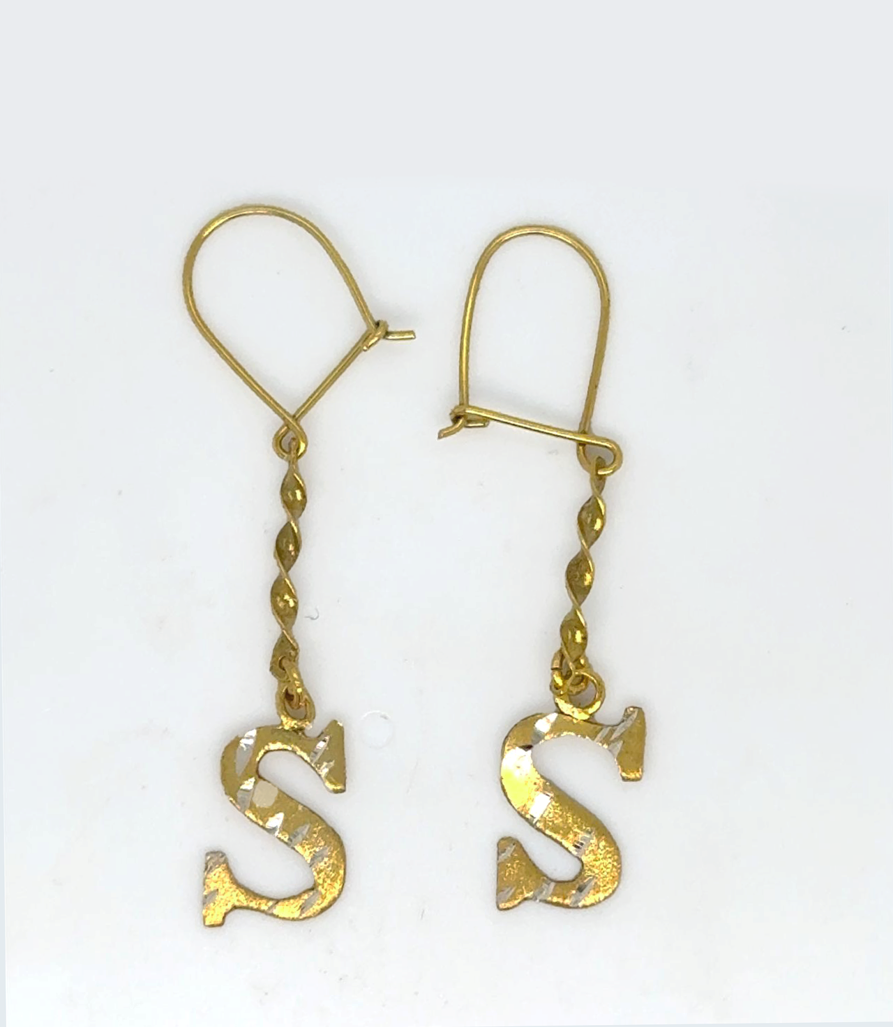 Gold Hanging Earring