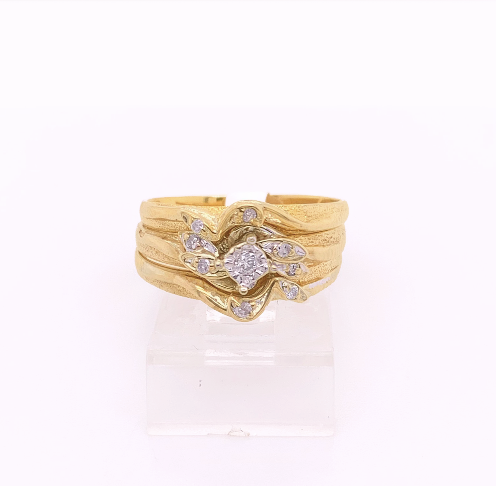 3PC Gold Wedding Ring