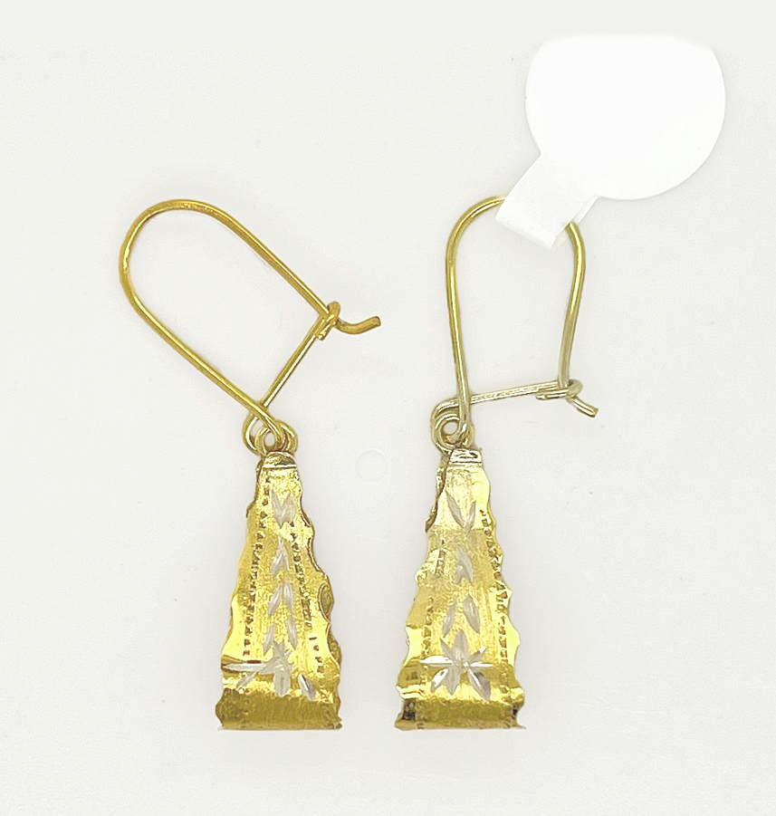 Gold Hanging Earring