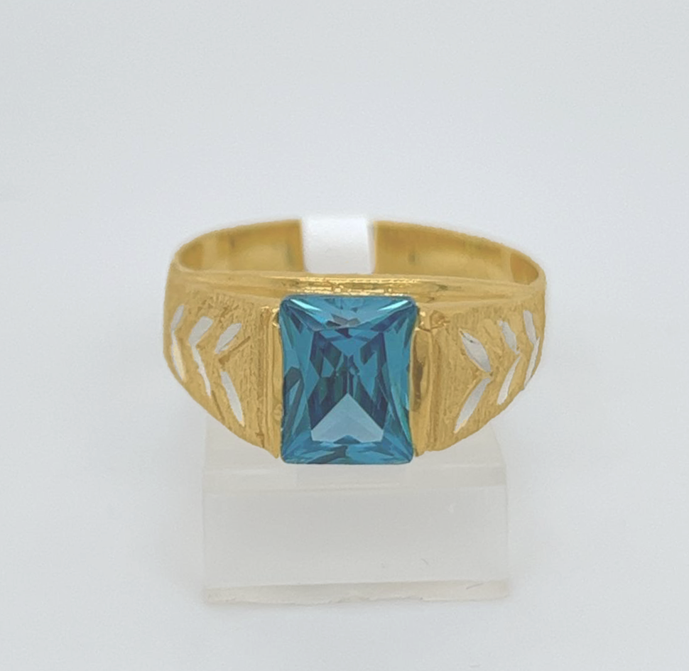 Gold Gent Ring