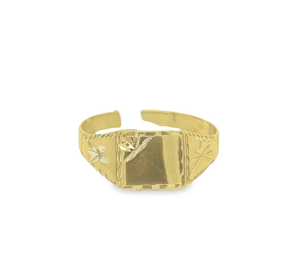 Gold Gent Ring