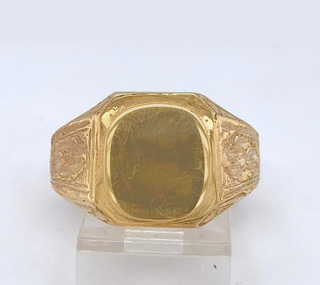 Gold Gent Ring