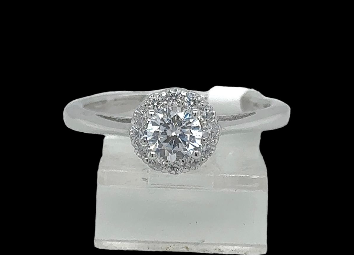 Silver Female Wedding Ring