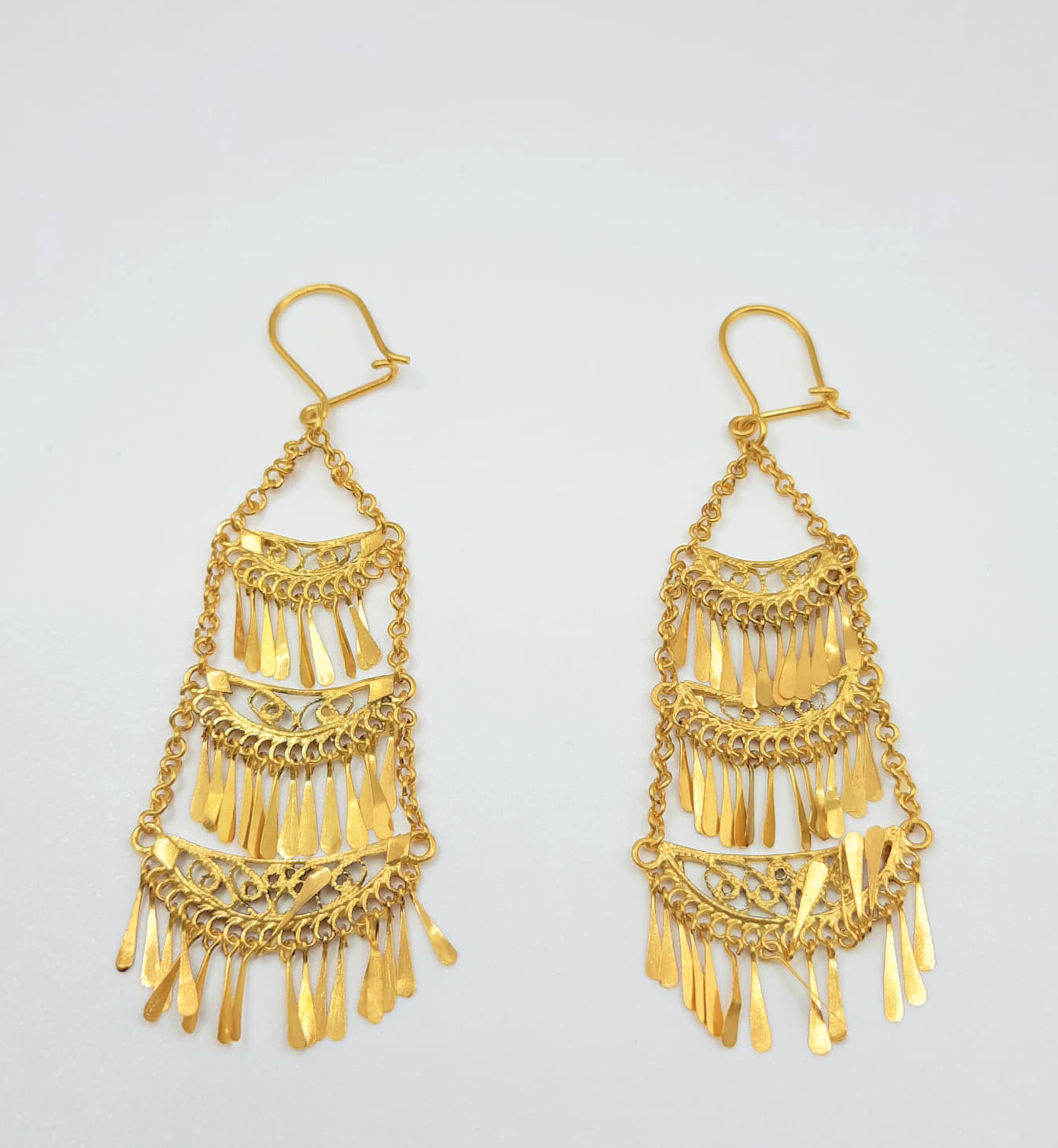 Gold Hanging Earring