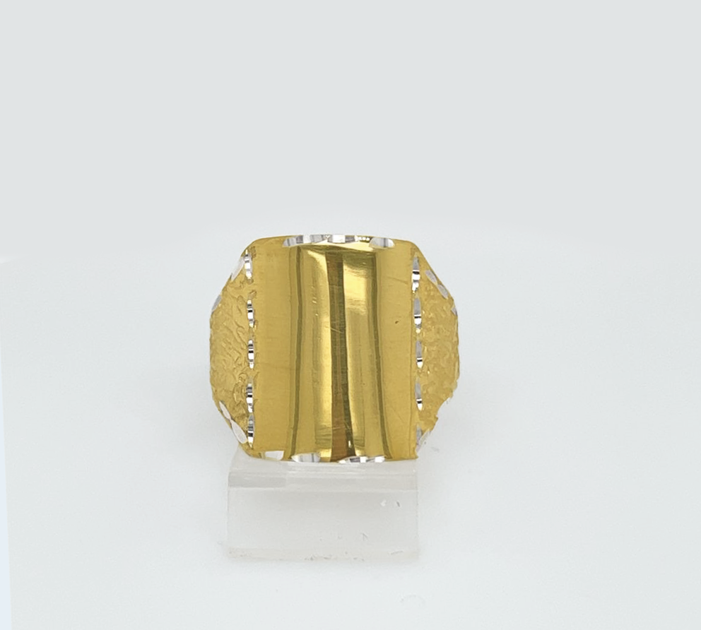 Gold Gent Ring
