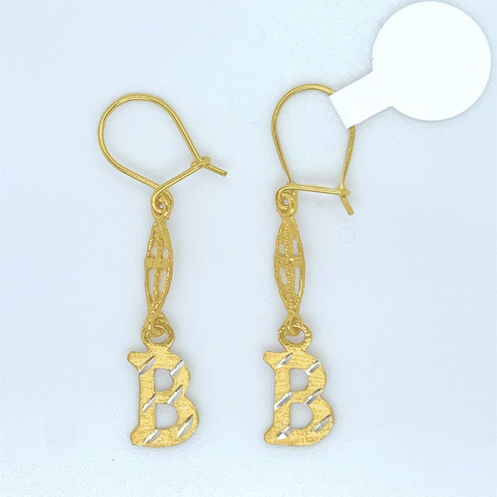 Gold Hanging Earrings
