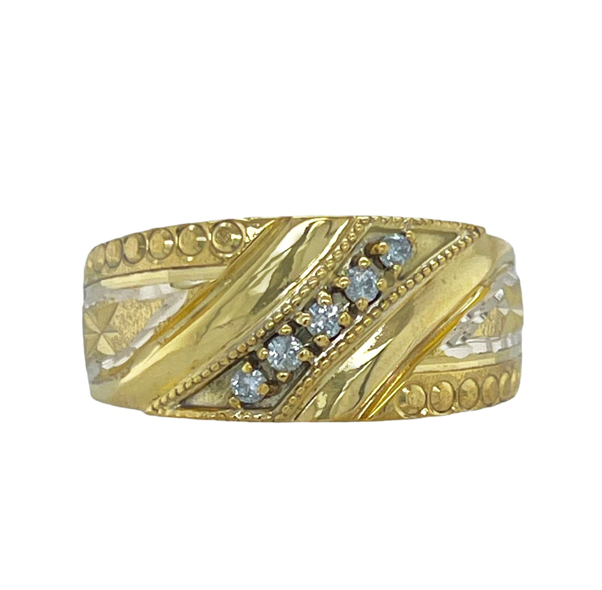 Gold Gent Wedding Ring
