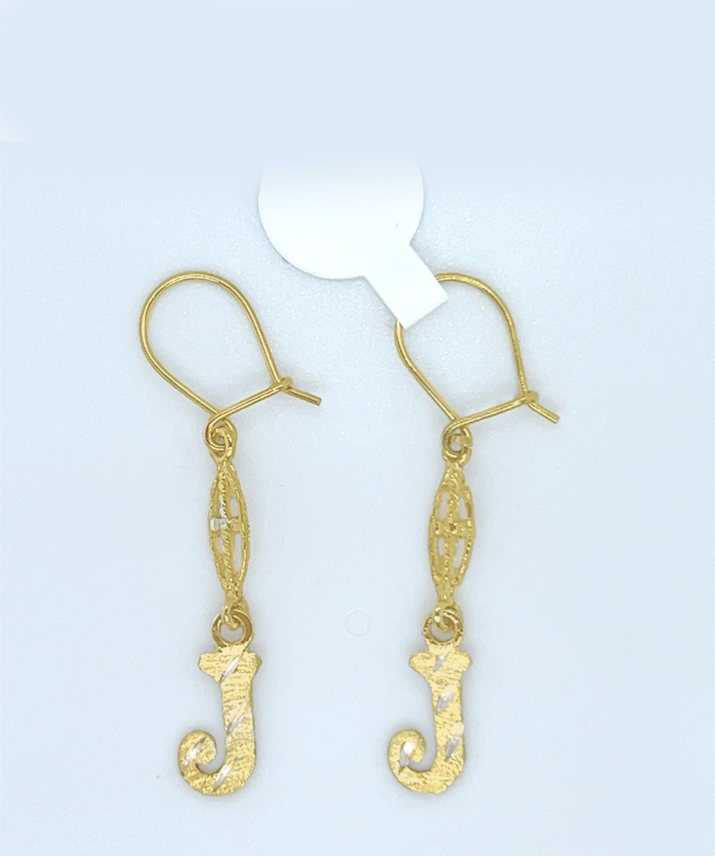 Gold Hanging Earrings