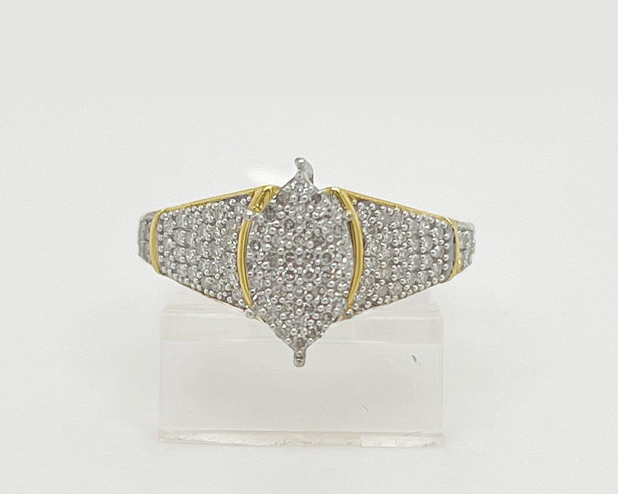 Gold Diamond Engagement Ring