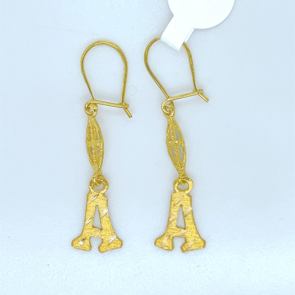Gold Hanging Earrings